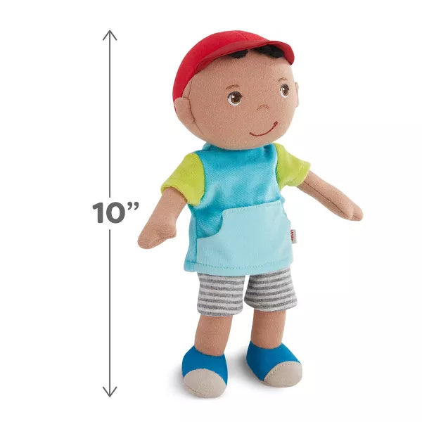 HABA - SNUG UP DOLL GABRIEL RATTLES HABA