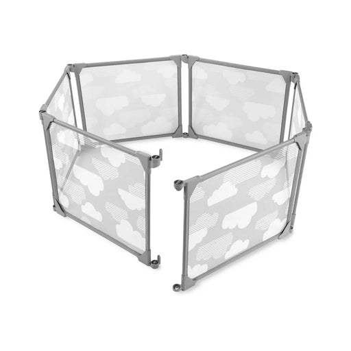 SKIP HOP PLAY ENCLOSURE EXPANDABLE BABY PLAYPEN - GRAY SAFETY SKIP HOP