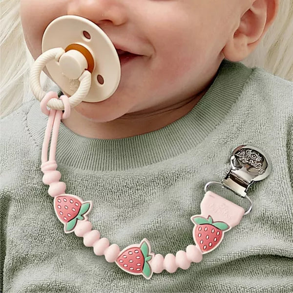 ITZY RITZY SWEETIE PACI STRAP PLUS PACI CLIP ITZY RITZY
