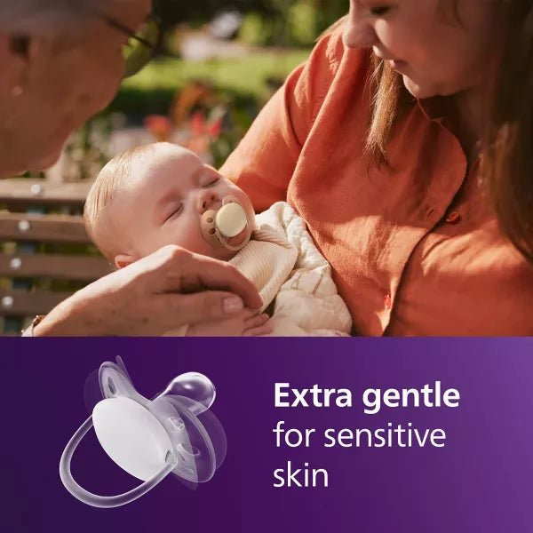 PHILIPS AVENT ULTRA SOFT PACIFIERS 0-6M - 2PK PACIFIER AVENT
