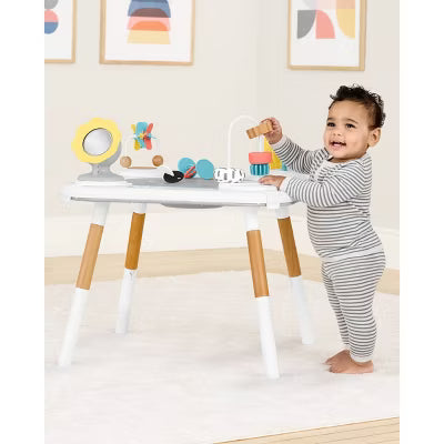SKIP HOP DISCOVEROSITY MONTESSORI-INSPIRED 3-STAGE ACTIVITY CENTER AND PLAY TABLE