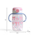 ITZY RITZY 13OZ POLYPROPYLENE SILICONE ITZY SIPS TODDLER WATER BOTTLE WITH WEIGHTED STRAW AND LEAK-RESISTANT LID BPA-FREE