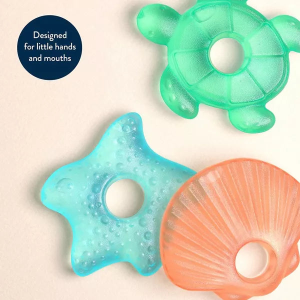 ITZY RITZY CUTIE COOLERS 3PK TEETHER SET TEETHERS ITZY RITZY