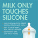 BOON NURSH SILICONE POUCH BABY BOTTLES - 4 FL OZ/3PK: ANTI-COLIC, WIDE NECK, BPA-FREE
