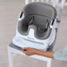 INGENUITY BABY BASE 2-IN-1 BOOSTER FEEDING AND FLOOR SEAT WITH SELF-STORING TRAY BOOSTER SEAT INGENUITY