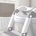 JOOL BABY READY STEP GO POTTY LADDER - GRAY