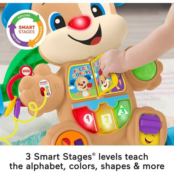 FISHER-PRICE LAUGH & LEARN SMART STAGES LEARN WITH PUPPY WALKER BABY & TODDLER TOY,