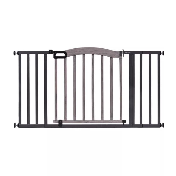 SUMMER INFANT DECORATIVE WOOD & METAL SAFETY BABY GATE — Little Luxury