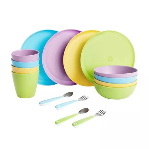 MUNCHKIN TODDLER DINING SET - 16CT