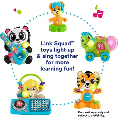 FISHER-PRICE LINK SQUAD JAM & COUNT PANDA BABY LEARNING TOY WITH MUSIC & LIGHTS TOYS FISHER PRICE