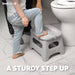 JOOL BABY LOCK ‘N STEP FOLDING STEP STOOL - GRAY POTTY TRAINING JOOL BABY