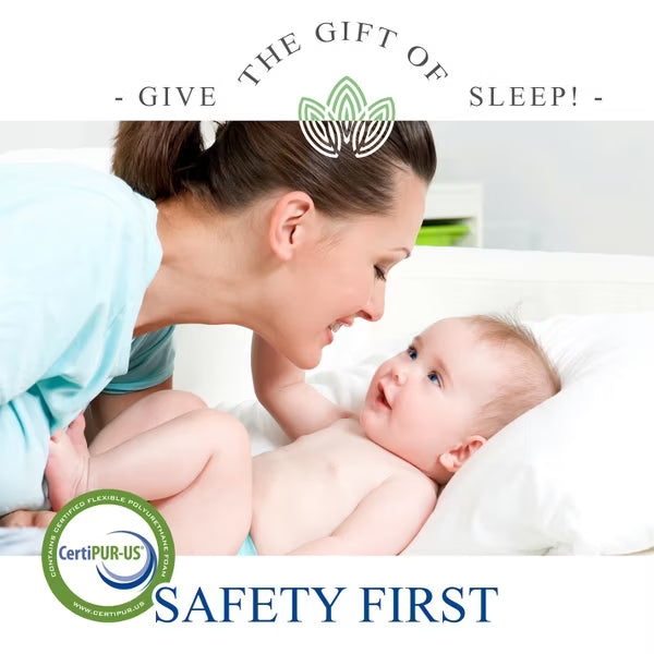 MODERA BABY ORGANIC COTTON DUAL-SIDED CRIB MATTRESS AND TODDLER BED MATTRESS - 52X27.5X5.5" MATTRESS MODERA BABY