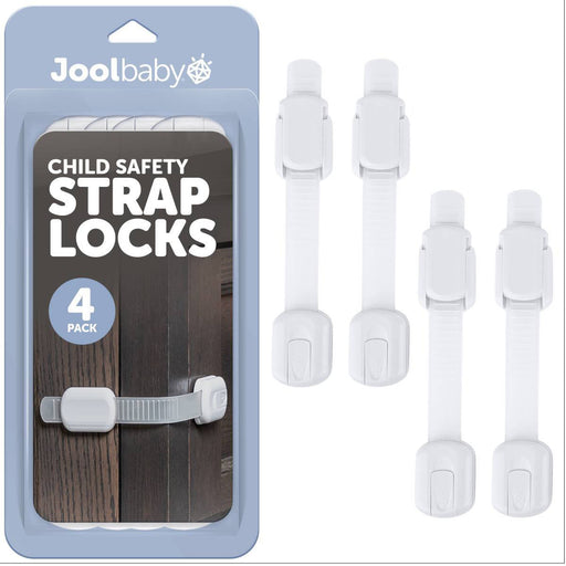 JOOL BABY MULTI-USE SAFETY STRAP LOCKS 4PK SAFETY JOOL BABY