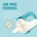 BOON NURSH SILICONE POUCH BABY BOTTLES - 4 FL OZ/3PK: ANTI-COLIC, WIDE NECK, BPA-FREE