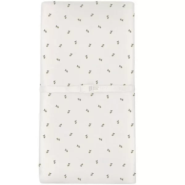 ELY`S & CO. WATERPROOF CHANGING PAD COVER -BERRY AND CLUSTER DOT 2 PACK