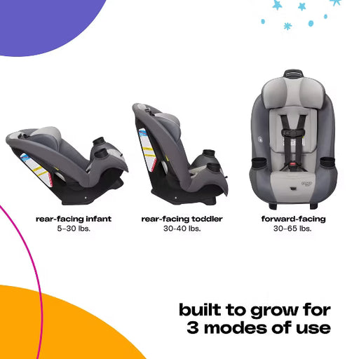 COSCO KIDS` ENTRADA ALL-IN-ONE CAR SEAT, MACHINE WASHABLE, CUP HOLDER, BABY INSERT - SHADY DAY CAR SEAT COSCO KIDS