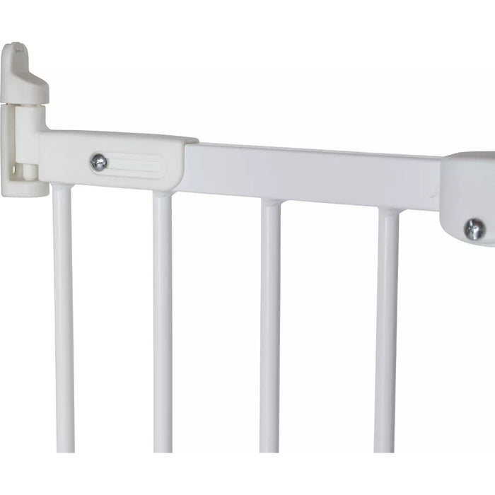 BABYDAN FLEXI FIT SAFETY GATE - WHITE METAL