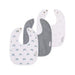 ELY`S & CO. MUSLIN TERRY BIB 3 PACK