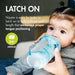 BOON NURSH SILICONE BABY BOTTLES WITH COLLAPSIBLE SILICONE POUCH - 8 FL OZ/3PK MEDIUM FLOW NIPPLE, BPA-FREE