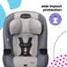 COSCO KIDS` ENTRADA ALL-IN-ONE CAR SEAT, MACHINE WASHABLE, CUP HOLDER, BABY INSERT - SHADY DAY