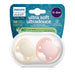 PHILIPS AVENT ULTRA SOFT PACIFIERS 0-6M - 2PK PACIFIER AVENT