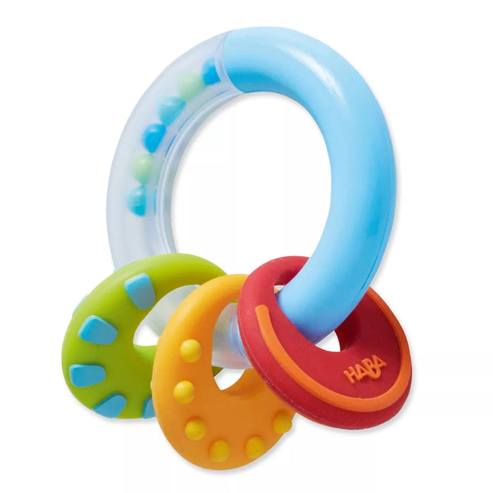 HABA - COLOR BURST SENSORY TEETHING TOY RATTLES HABA
