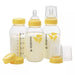 MEDELA BREAST MILK BOTTLE, COLLECTION AND STORAGE CONTAINERS SET -3PK/8OZ