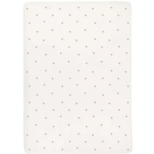 ELY`S & CO. BABY WATERPROOF FITTED PACK N PLAY - MINI CRIB SHEET 100% COMBED JERSEY COTTON BLUE STRIPES & SPLASH 2PK