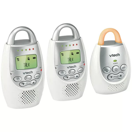 VTECH SAFE&SOUND DIGITAL AUDIO BABY MONITOR WITH 2 PARENT UNITS IN MULTICOLORED MONITOR VTECH