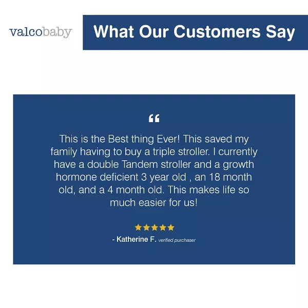 VALCO BABY ROVER RIDER, UNIVERSAL STROLLER ATTACHMENT, SIT OR STAND OPTIONS - COMPATIBLE WITH MOST STROLLERS ACCESORIES VALCO BABY
