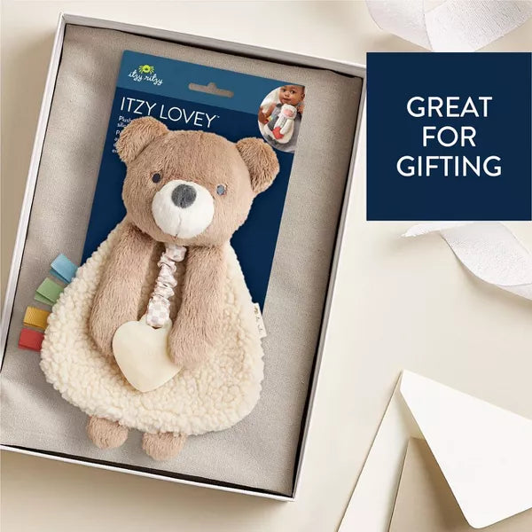 ITZY RITZY LOVEY TOY - THEO THE BEAR TOY ITZY RITZY