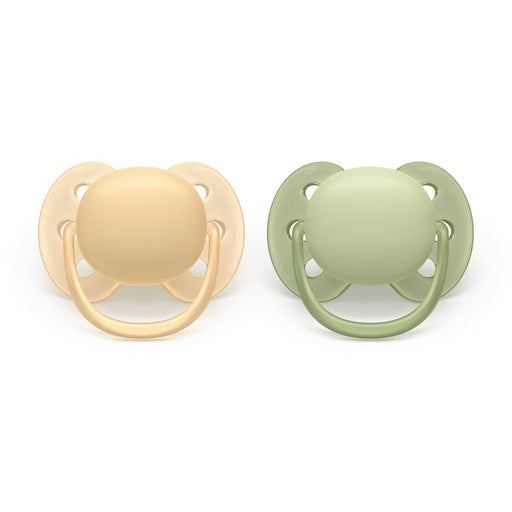PHILIPS AVENT ULTRA SOFT PACIFIERS 6-18M - 2PK PACI AVENT