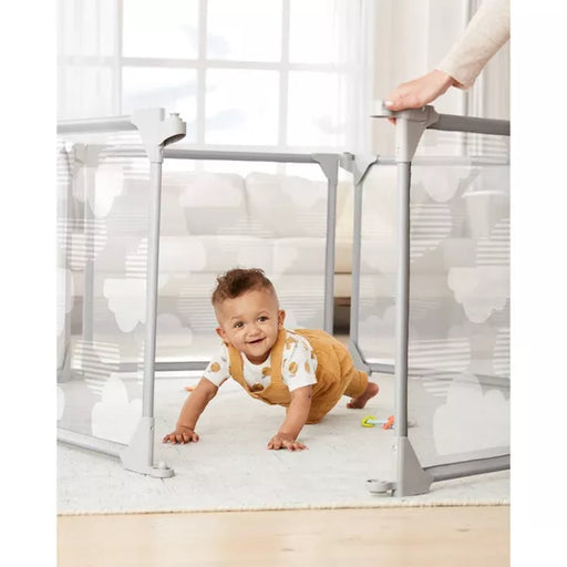 SKIP HOP PLAY ENCLOSURE EXPANDABLE BABY PLAYPEN - GRAY SAFETY SKIP HOP