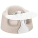 BUMBO FLOOR SEAT PLUS+ WITH TRAY INFANT POSITIONING SEAT . TAUPE TOY BUMBO