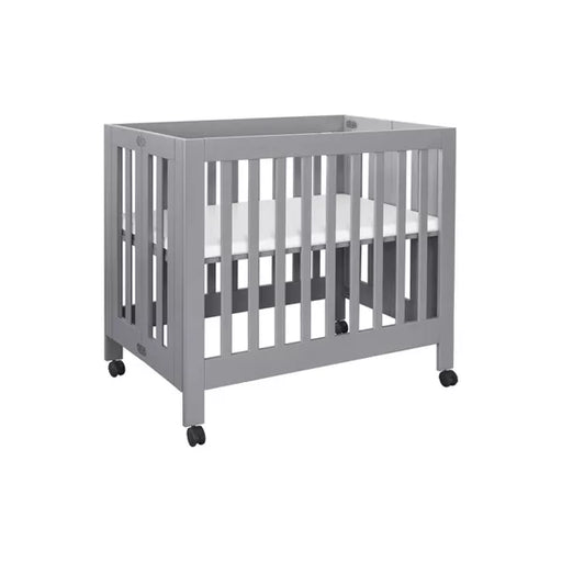 BABYLETTO ORIGAMI PORTABLE MINI CRIB - GRAY