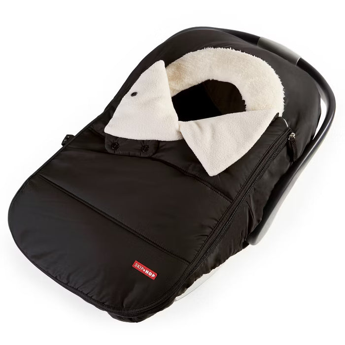 SKIP HOP STROLL & GO CAR SEAT COVER - BLACK