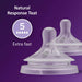 PHILIPS AVENT NATURAL RESPONSE NIPPLES, EXTRA FAST FLOW (FLOW 5), 2-PACK ACCESORIES AVENT
