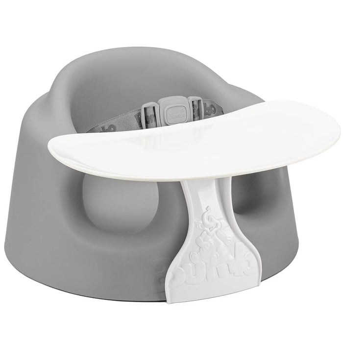 BUMBO FLOOR SEAT PLUS+ WITH TRAY INFANT POSITIONING SEAT . MONSOON TOY BUMBO