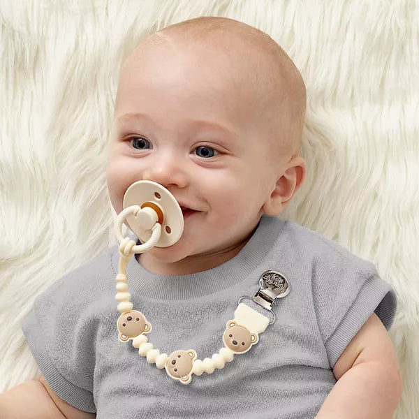 ITZY RITZY SWEETIE PACI STRAP PLUS PACI CLIP ITZY RITZY