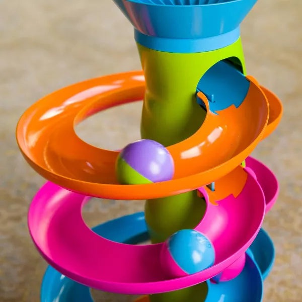 FAT BRAIN TOYS ROLLAGAIN TOWER BALL TOY
