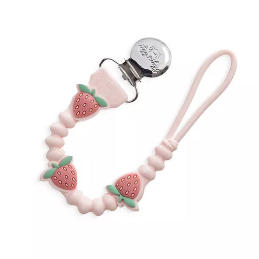 ITZY RITZY SWEETIE PACI STRAP PLUS . STRAWBERRY PACI CLIP ITZY RITZY