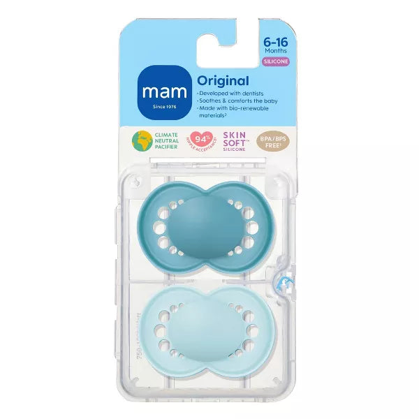 MAM NON-DECO PACIFIER 6-16 MONTHS - 2PK