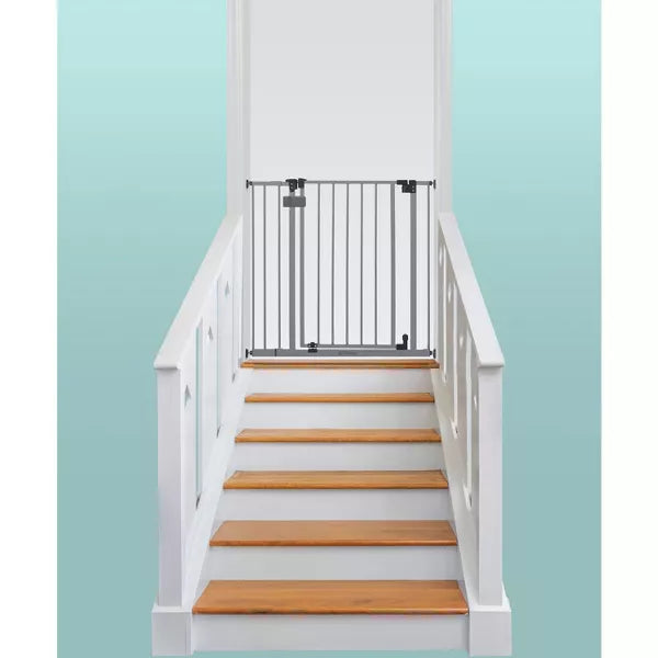 summer infant central station safety gate - gray SUMMER INFANT CENTRAL STATION SAFETY GATE