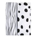 PNP/PORTACRIB SHEET 2PK BLK/WHT STRIPES