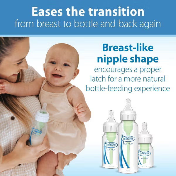 DR. BROWN`S NARROW BABY BOTTLE SILICONE NIPPLE - 2PK BPA-FREE, VENT-FREE BOTTLE ACCESORIES DR BROWNS