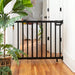 SUMMER INFANT DELUXE STAIRWAY SIMPLE TO SECURE WOOD GATE