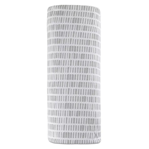 CRIB SHEET GREY BAMBOO