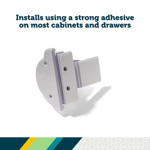 SAFETY 1ST SECURE-TO-EXPLORE ADHESIVE MAGNETIC LOCKS - WHITE - 4CT SAFETY SAFETY 1ST