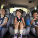 COSCO KIDS` ENTRADA ALL-IN-ONE CAR SEAT, MACHINE WASHABLE, CUP HOLDER, BABY INSERT - SHADY DAY