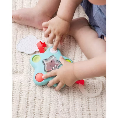 SKIP HOP SILVER LINING CLOUD POP STAR SENSORY TOY - STAR TEETHERS SKIP HOP